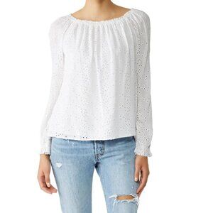 NWT Sanctuary Blooming Eyelet Blouse XS